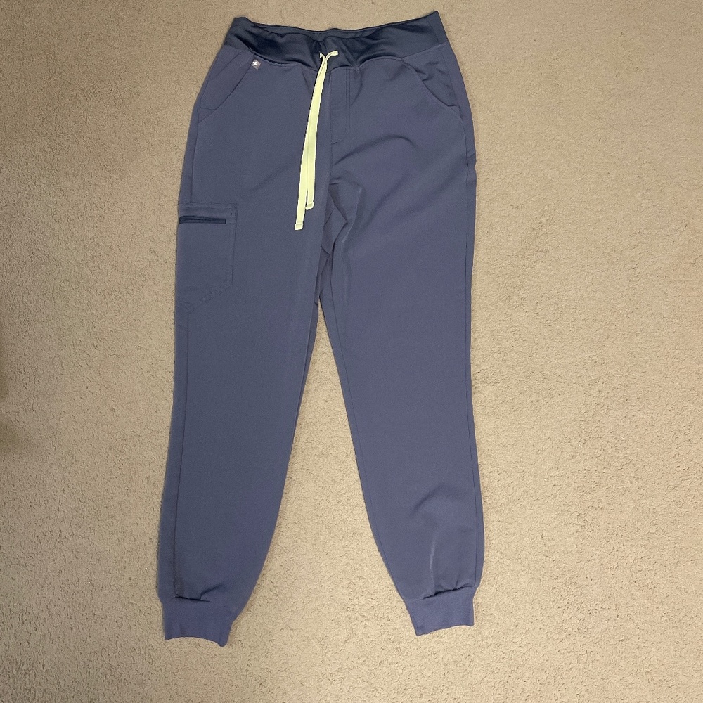 FIGS Space Navy Zamora High Waisted Jogger